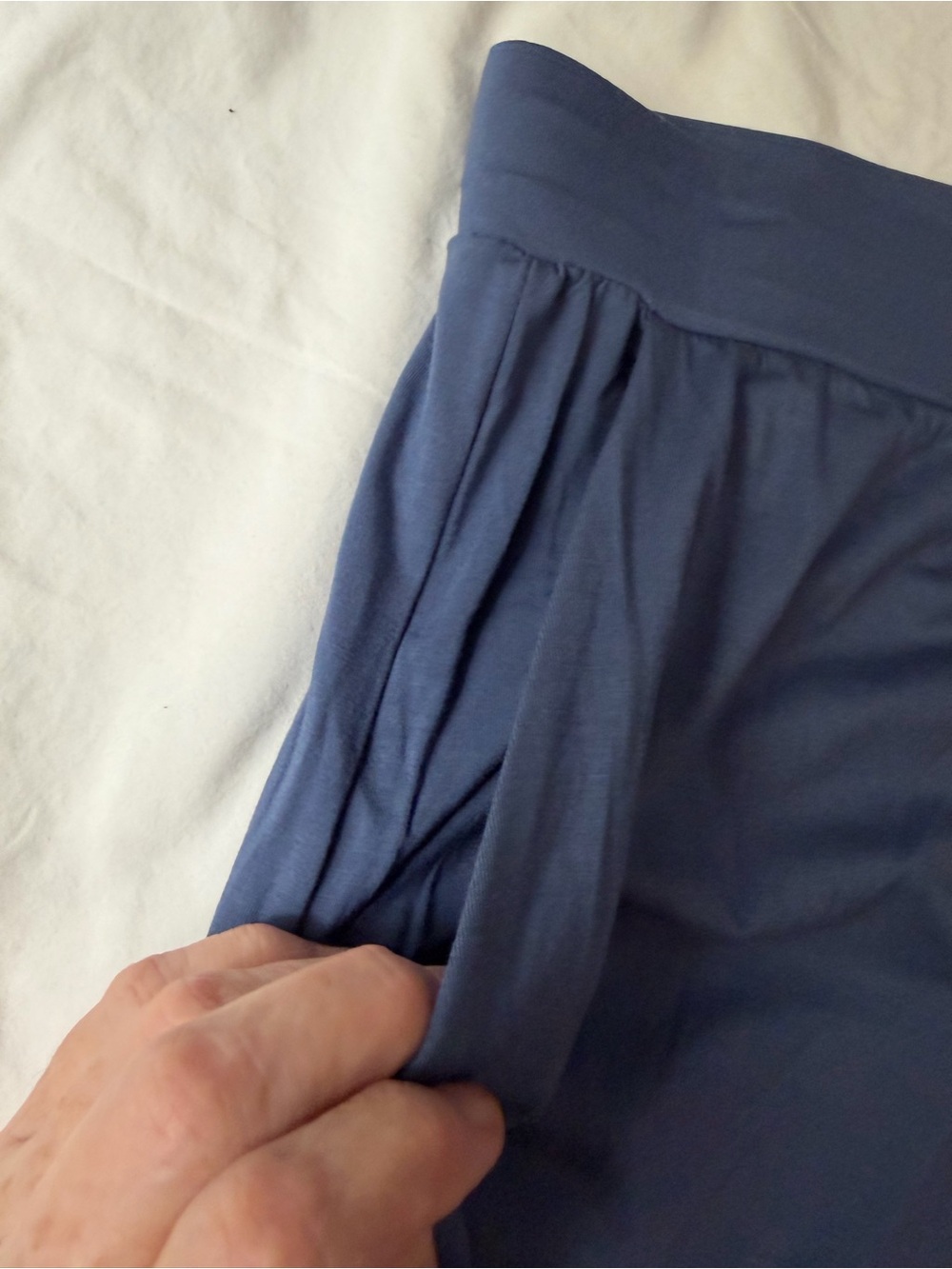 NWT EDEN & OM Bamboo Pajama Pants Blue Ice S - Picture 8 of 14